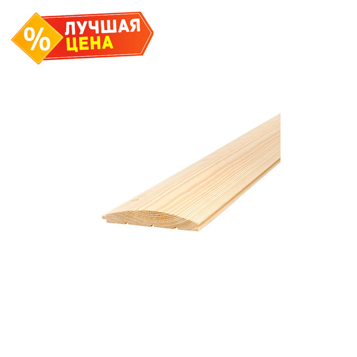 Блок-хаус 28х145х2000 мм АВ Хвоя